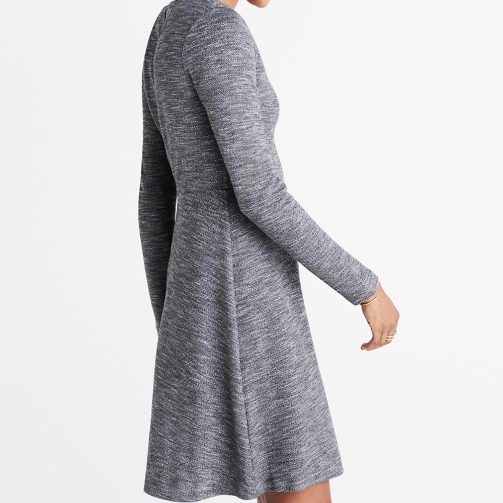 MADEWELL Bridgewalk Knit Long Sleeve Dress 4 - Picture 3 of 7
